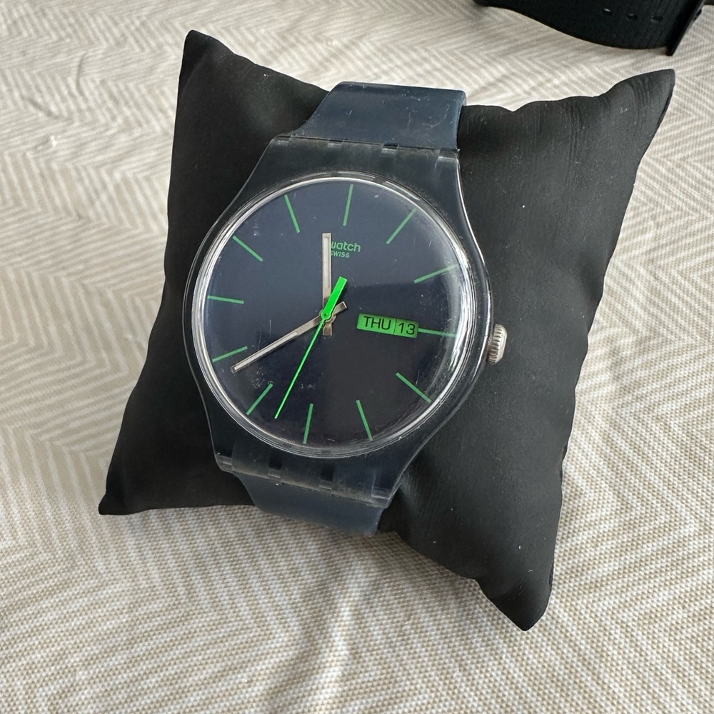 SWATCH Blue Rebel Quartz